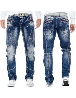 Cipo & Baxx Herren Jeans CD563 Blau W36/L34