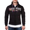 Geographical Norway Herren Sweatjacke Galiator Black S