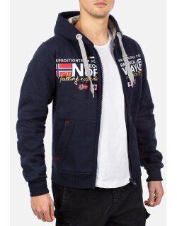 Geographical Norway Herren Sweatjacke Galiator Navy L