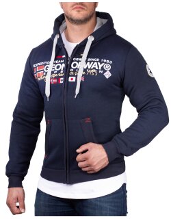 Geographical Norway Herren Sweatjacke Galiator Navy L