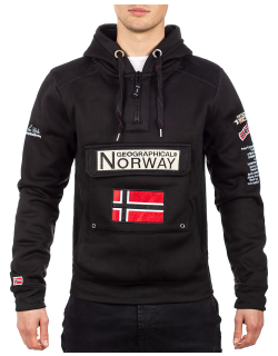 Geographical Norway Herren Pullover Gymclass Black S