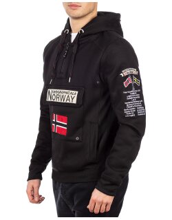 Geographical Norway Regular Fit Hoodie Herren Gymclass Men Black L