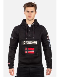Geographical Norway Regular Fit Hoodie Herren Gymclass Men Black L