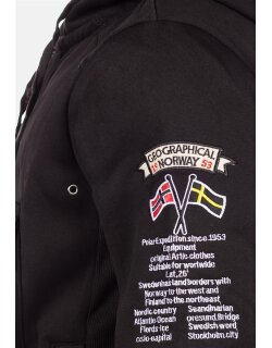 Geographical Norway Regular Fit Hoodie Herren Gymclass Men Black L