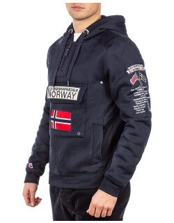 Geographical Norway Herren Pullover Gymclass Navy S