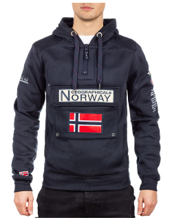 Geographical Norway Herren Pullover Gymclass Navy M