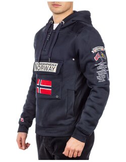Geographical Norway Regular Fit Hoodie Herren Gymclass Men Navy L