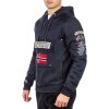 Geographical Norway Regular Fit Hoodie Herren Gymclass Men Navy L