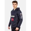 Geographical Norway Regular Fit Hoodie Herren Gymclass Men Navy XXL