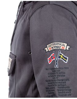 Geographical Norway Herren Pullover Gymclass Dark grey S