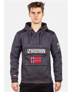 Geographical Norway Herren Pullover Gymclass Dark grey S