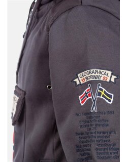 Geographical Norway Herren Pullover Gymclass Dark grey S