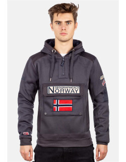 Geographical Norway Herren Pullover Gymclass Dark grey M