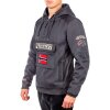 Geographical Norway Herren Pullover Gymclass Dark grey L