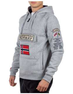 Geographical Norway Herren Pullover Gymclass Blended grey S