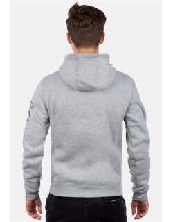 Geographical Norway Regular Fit Hoodie Herren Gymclass Men Blended Grey M