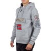Geographical Norway Regular Fit Hoodie Herren Gymclass Men Blended Grey M