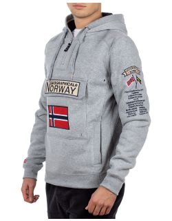 Geographical Norway Herren Pullover Gymclass Blended grey XXL