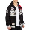 Geographical Norway Herren Sweatjacke Flyer Men Black L