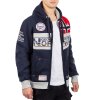 Geographical Norway Herren Sweatjacke Flyer Men Navy L