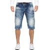 Cipo & Baxx regular fit Shorts Herren Stonewashed 20CB13 Blue W38