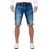 Cipo & Baxx Regular Fit Shorts Herren Stonewashed  CK184 Blue W34