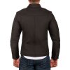 Reichstadt regular fit Echtlederjacke Herren Gunmetal Zipper Grey M - 20RS20LUX