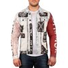 Cipo & Baxx Herren Jeans Jacke CJ241 Blau XL