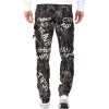 Cipo & Baxx Herren Jeans CD572 Schwarz W30/L32