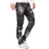 Cipo & Baxx regular fit Jeans Herren Glitzer CD572 Black W36/L34