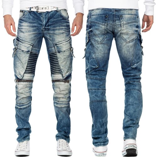 Cipo & Baxx Herren Jeans CD523 Blau W33/L32