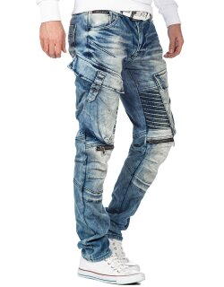 Cipo & Baxx Herren Jeans CD523 Blau W33/L32