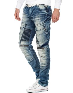 Cipo & Baxx Herren Jeans CD523 Blau W33/L32