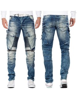 Cipo & Baxx regular fit Jeans Herren Stonewashed...