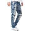 Cipo & Baxx regular fit Jeans Herren Stonewashed CD523 Blue W34/L32