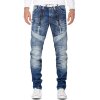 Cipo & Baxx regular fit Jeans Herren Stonewashed CD576 Blue W31/L32