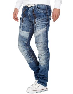 Cipo & Baxx Herren Jeans CD576 Blau W34/L32