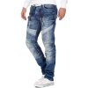 Cipo & Baxx regular fit Jeans Herren Stonewashed CD576 Blue W34/L32