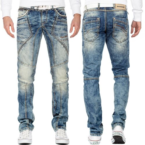 Cipo & Baxx Herren Jeans CD535 Blau W29/L32