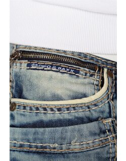 Cipo & Baxx Herren Jeans CD535 Blau W29/L32