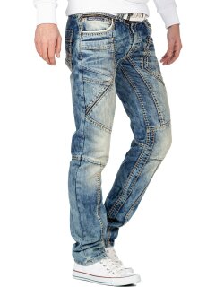 Cipo & Baxx Herren Jeans CD535 Blau W40/L32