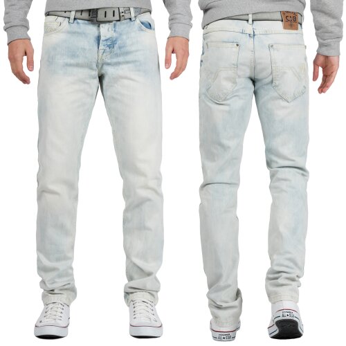 Cipo & Baxx Herren Jeans CD319X Hellblau