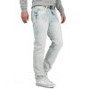 Cipo & Baxx Regular Fit Jeans Herren Stonewashed  CD319X Light Blue W30/L32