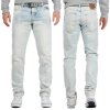 Cipo & Baxx Regular Fit Jeans Herren Stonewashed  CD319X Light Blue W38/L32