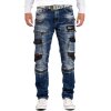 Cipo & Baxx Herren Jeans CD586 Blau W34/L32