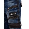 Cipo & Baxx straight fit Jeans Herren Stonewashed CD586 Blue W34/L32