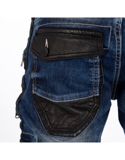 Cipo & Baxx straight fit Jeans Herren Stonewashed CD586 Blue W31/L34