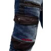 Cipo & Baxx straight fit Jeans Herren Stonewashed CD586 Blue W31/L34