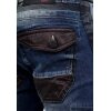 Cipo & Baxx straight fit Jeans Herren Stonewashed CD586 Blue W31/L34
