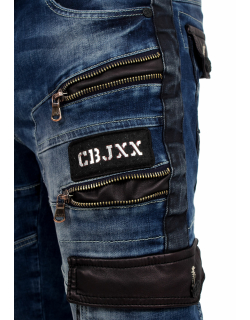 Cipo & Baxx Herren Jeans CD586 Blau W32/L34